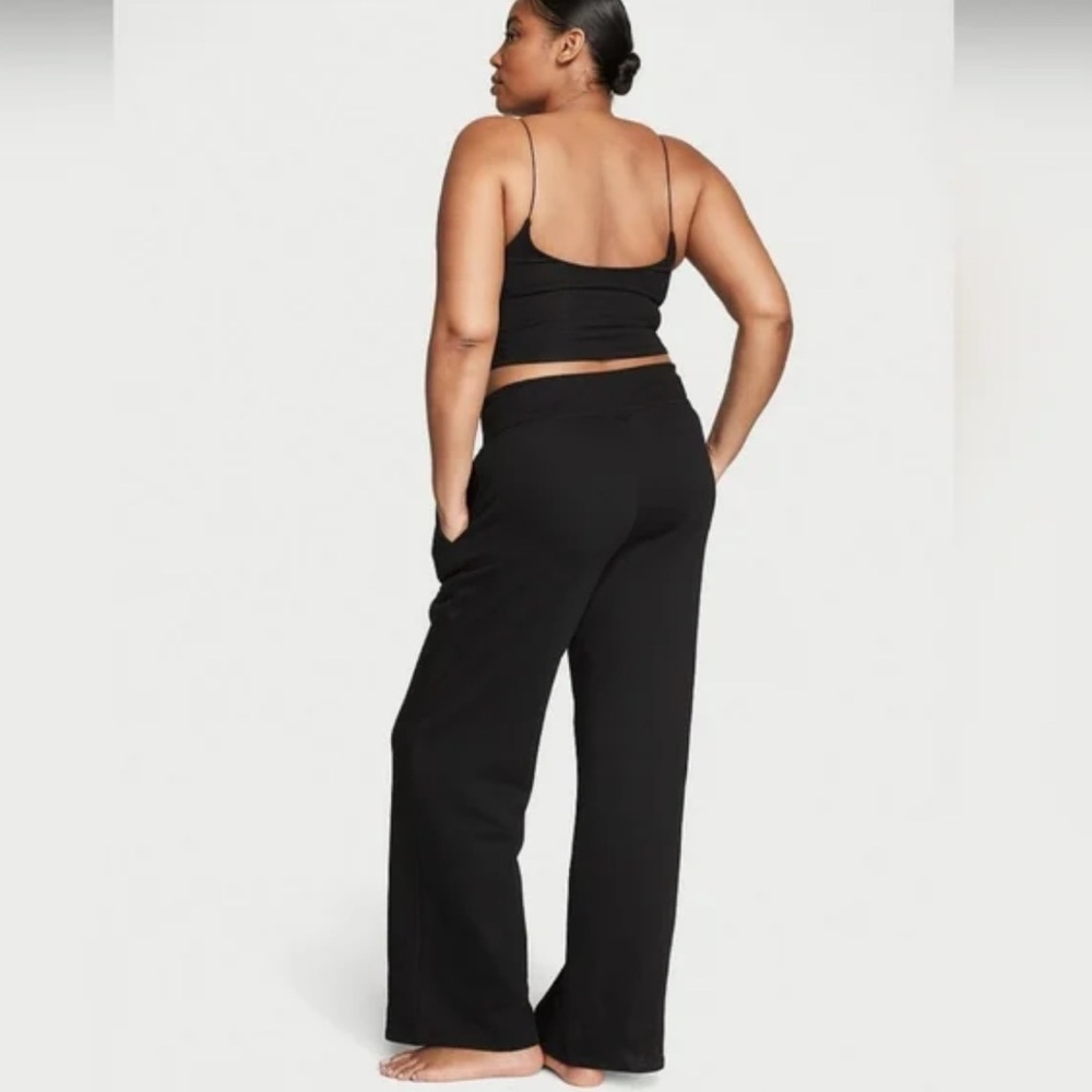 VS short Corset lace-up Wide-Leg Pants - Picture 2 of 12